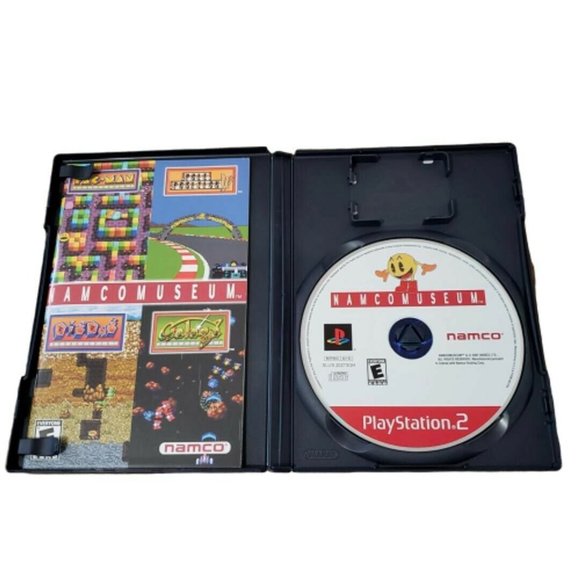 PS2 Namco Museum Pac Man Video Game Greatest Hits Rated E Sony PlayStation 2 - Picture 2 of 4